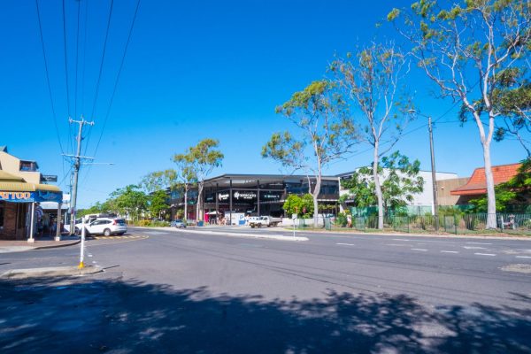 Download this stock image of an empty Jonson Street in Byron Bay town centre. Feel the peacefulness of the usually bustling street. Download now!